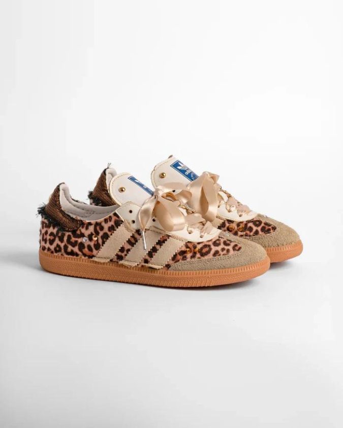 ADIDAS SAMBA LYNX - LEOPARDATO - IF3814-LEO