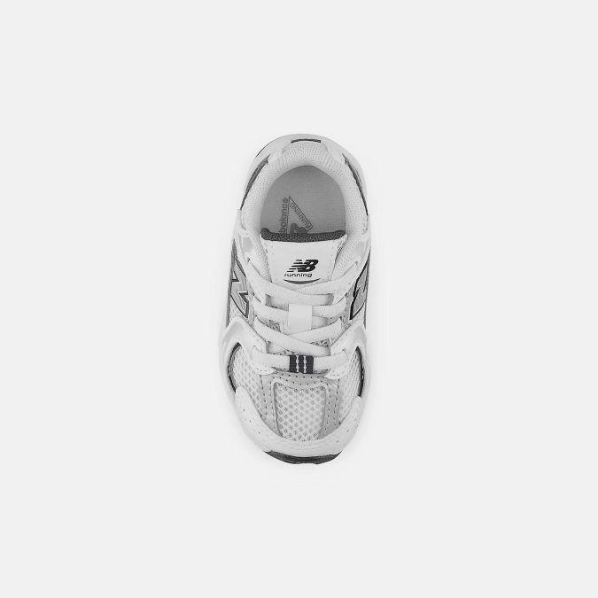 NEW BALANCE 530 - BIANCO/ARGENTO/NERO - IZ530SB1 - immagine 3
