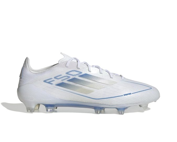 ADIDAS F50 ELITE FG  -BIANCO/AZZURRO-IE1204