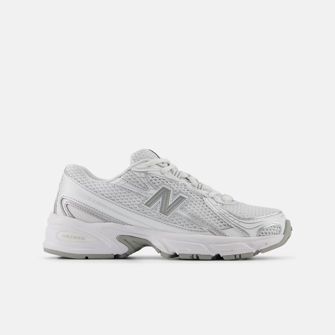 NEW BALANCE 740 - BIANCO/ARGENTO - GR740WM