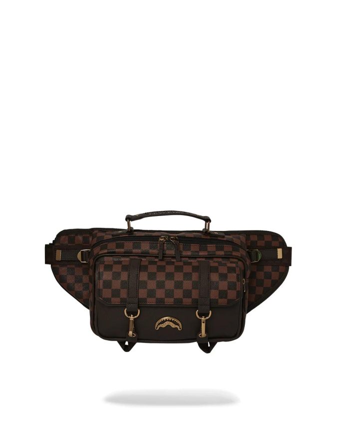 SPRAYGROUND MARSUPIO SPEC OPS PIXEL EMBOSS - MARRONE - 910B7454NSZ