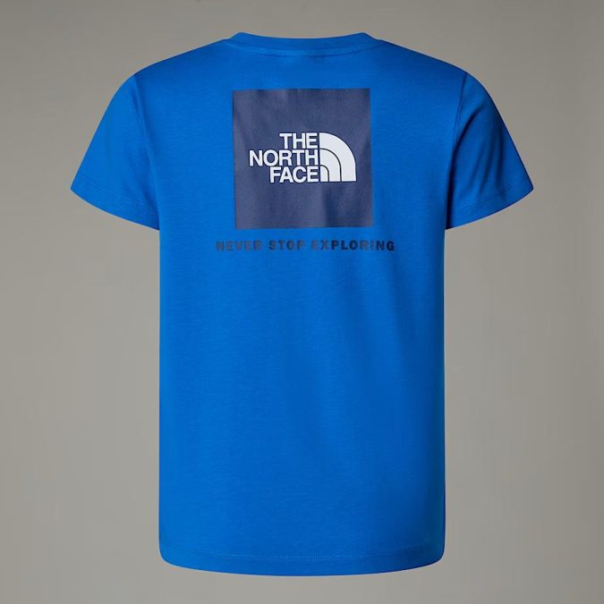 TNF T-SHIRT S/S  BOX TEE - BLU -  NF0A89VT59J1 - immagine 2