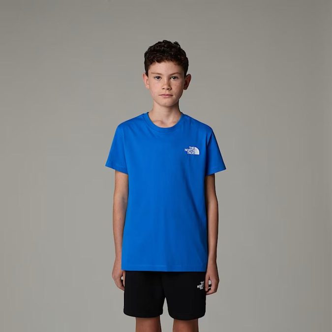 TNF T-SHIRT S/S  BOX TEE - BLU -  NF0A89VT59J1 - immagine 3