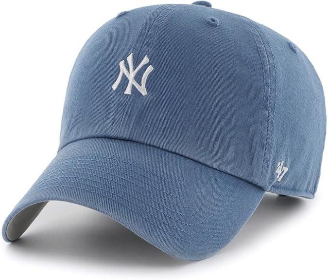 '47 CAPPELLINO BASERUNNER NYY - DENIM BLU - B-BSRNR17GWS-TB