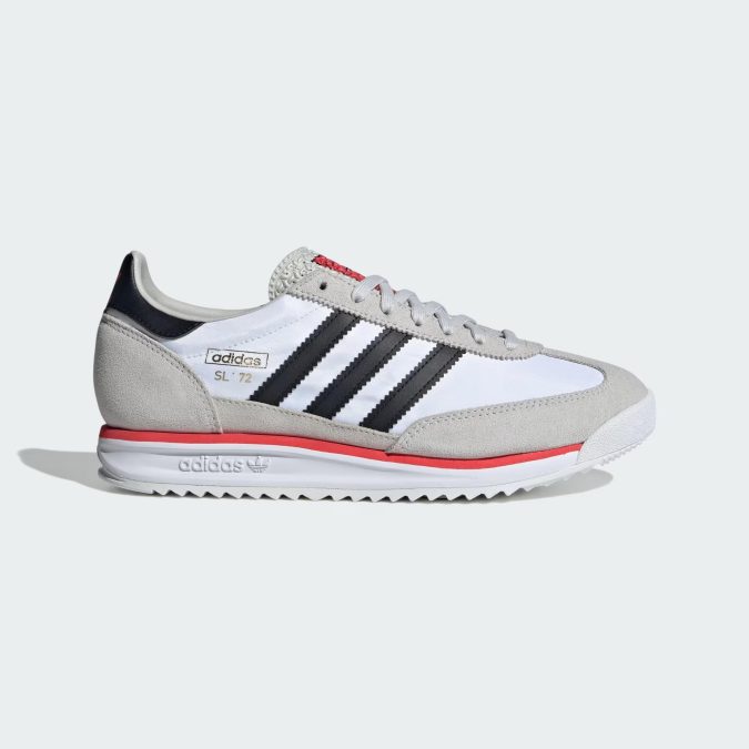 ADIDAS SL 72- BIANCO/GRIGIO/NERO - JS0746
