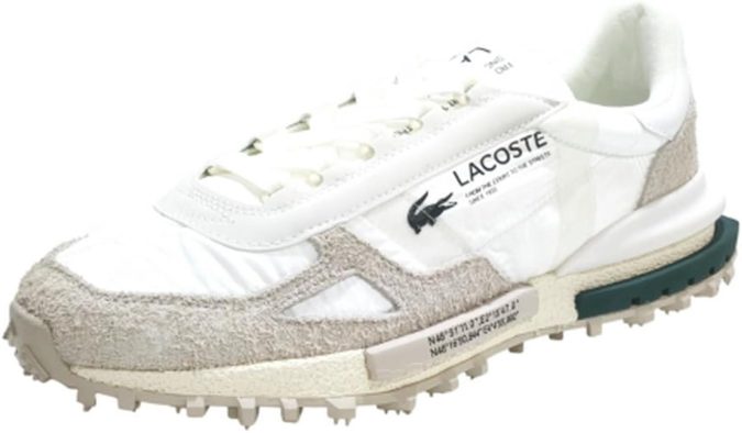 LACOSTE ELITE ACTIVE 223 - BIANCO/GRIGIO/VERDE - ELITEACTIVE223-1R5