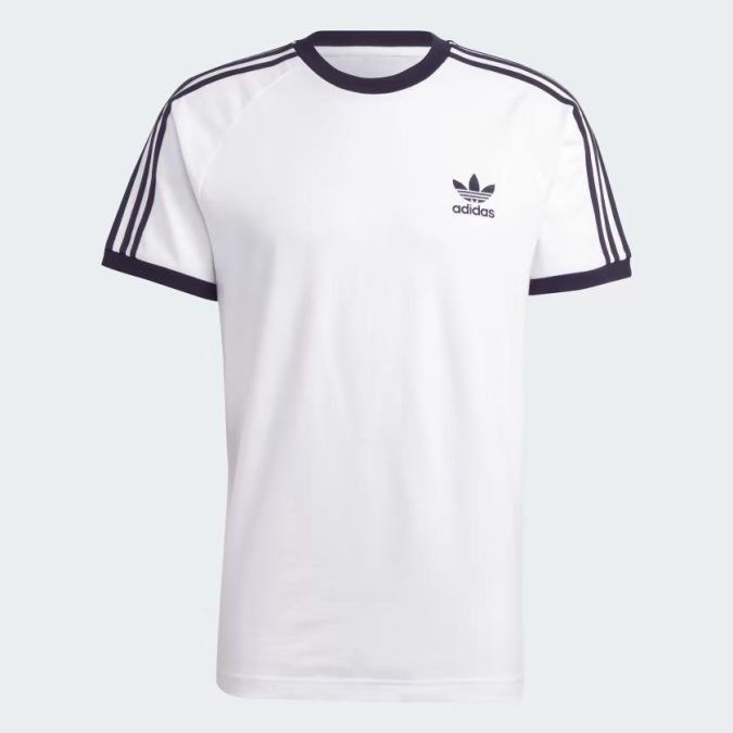 ADIDAS  T-SHIRT 3STR - BIANCO/NERO - IA4846