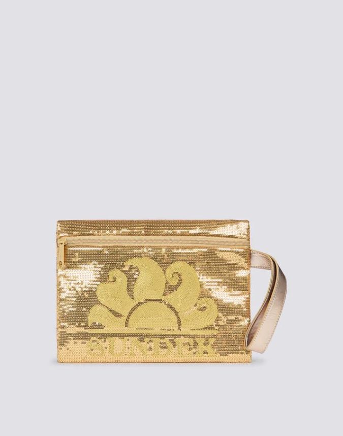 SUNDEK POCHETTE CHER BAG - ORO - AW912ABPA400-10101