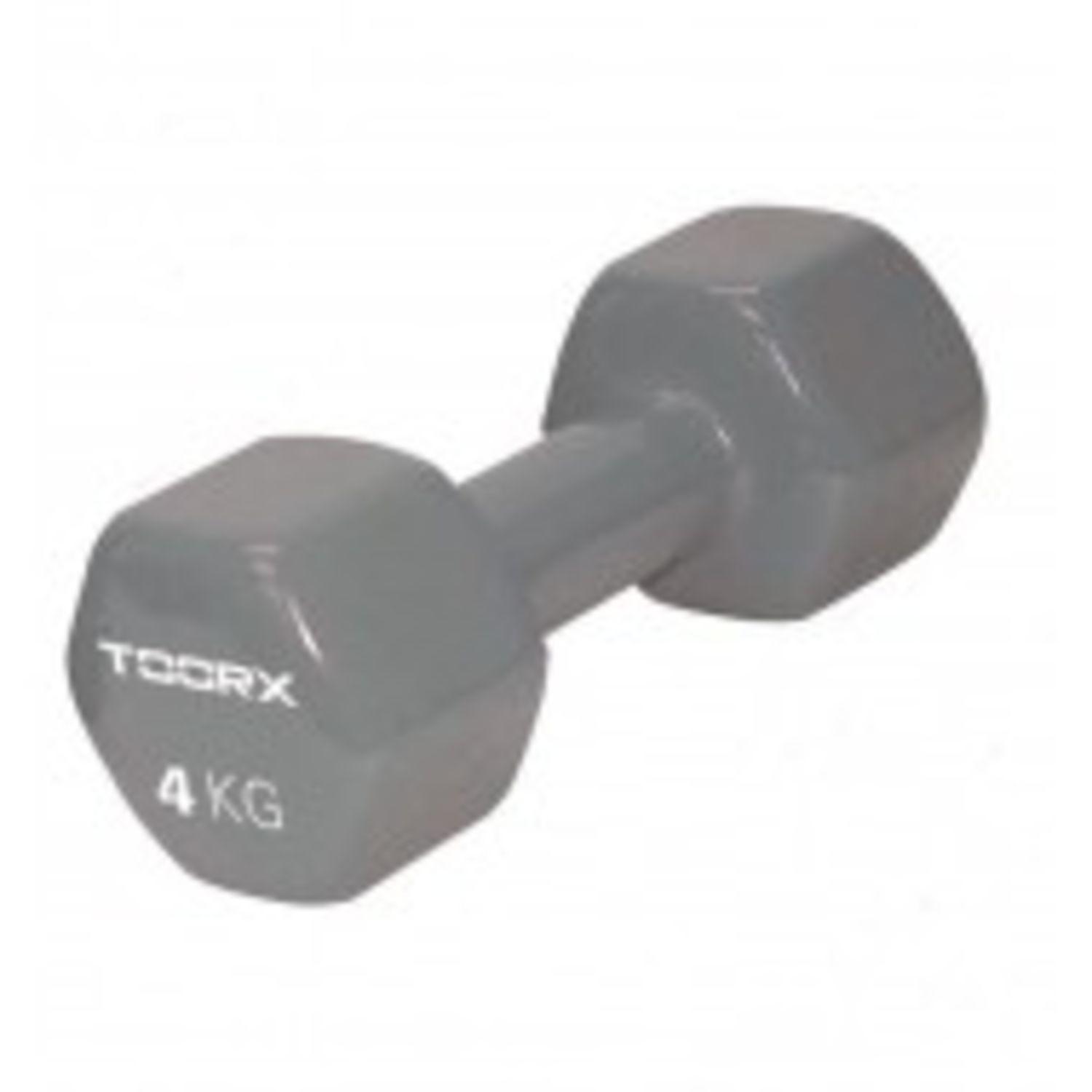 TOORX MANUBRIO VINILE  4KG - GRIGIO CHIARO - MV-4
