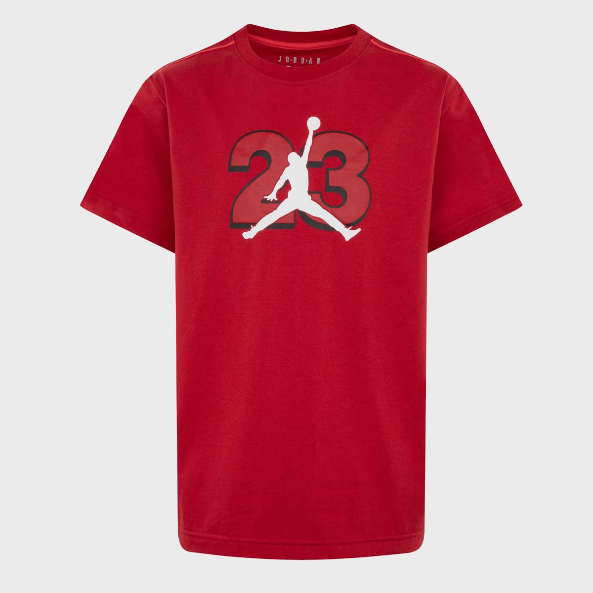 NIKE T-SHIRT JORDAN PRACTICE - ROSSO - 95D952-R78