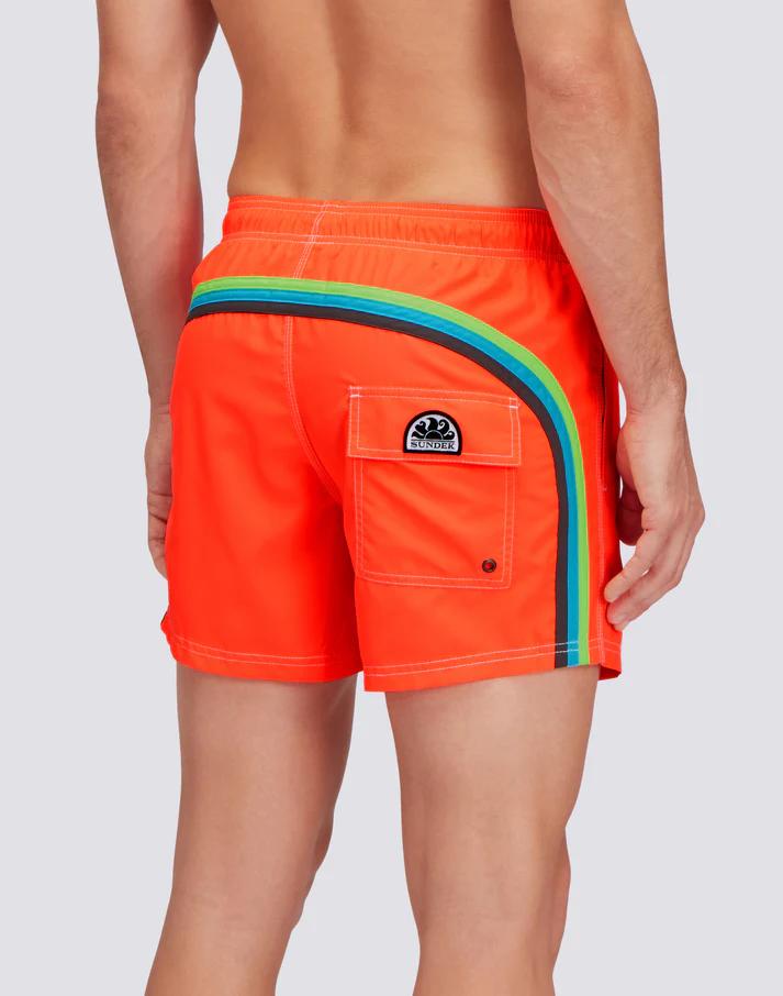 SUNDEK BOARDSHORT  - ARANCIONE FLUO  - M504BDRT3Y2-04702