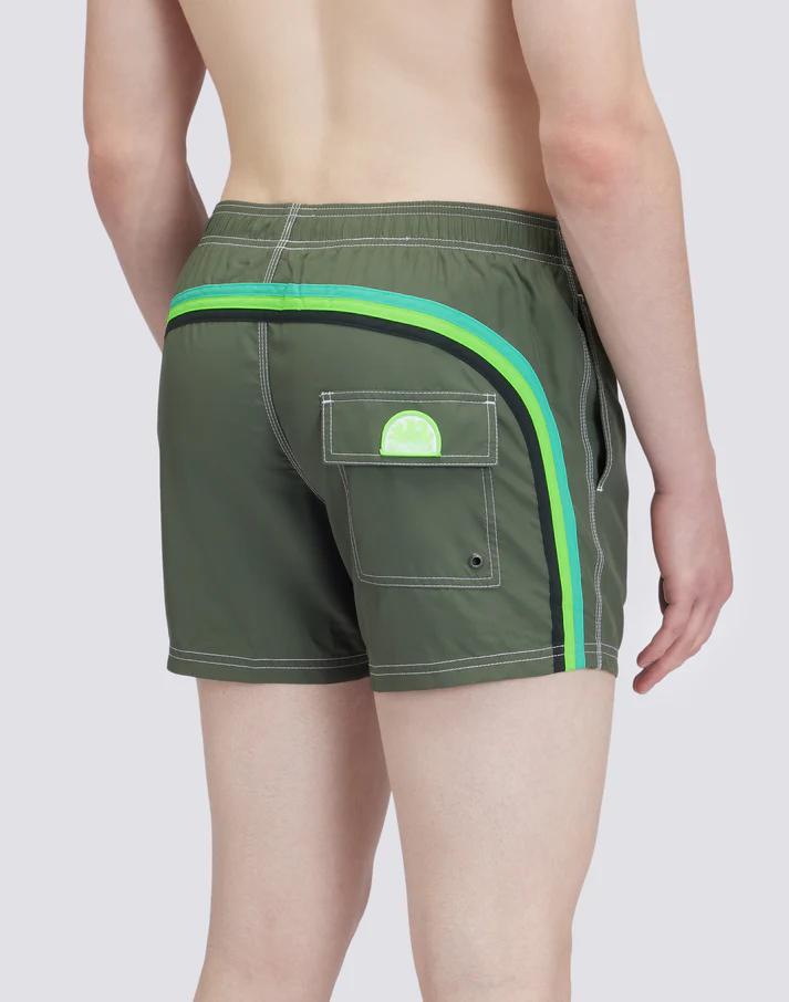 SUNDEK BOARDSHORT  - VERDE MLT - M504BDRT300-30201