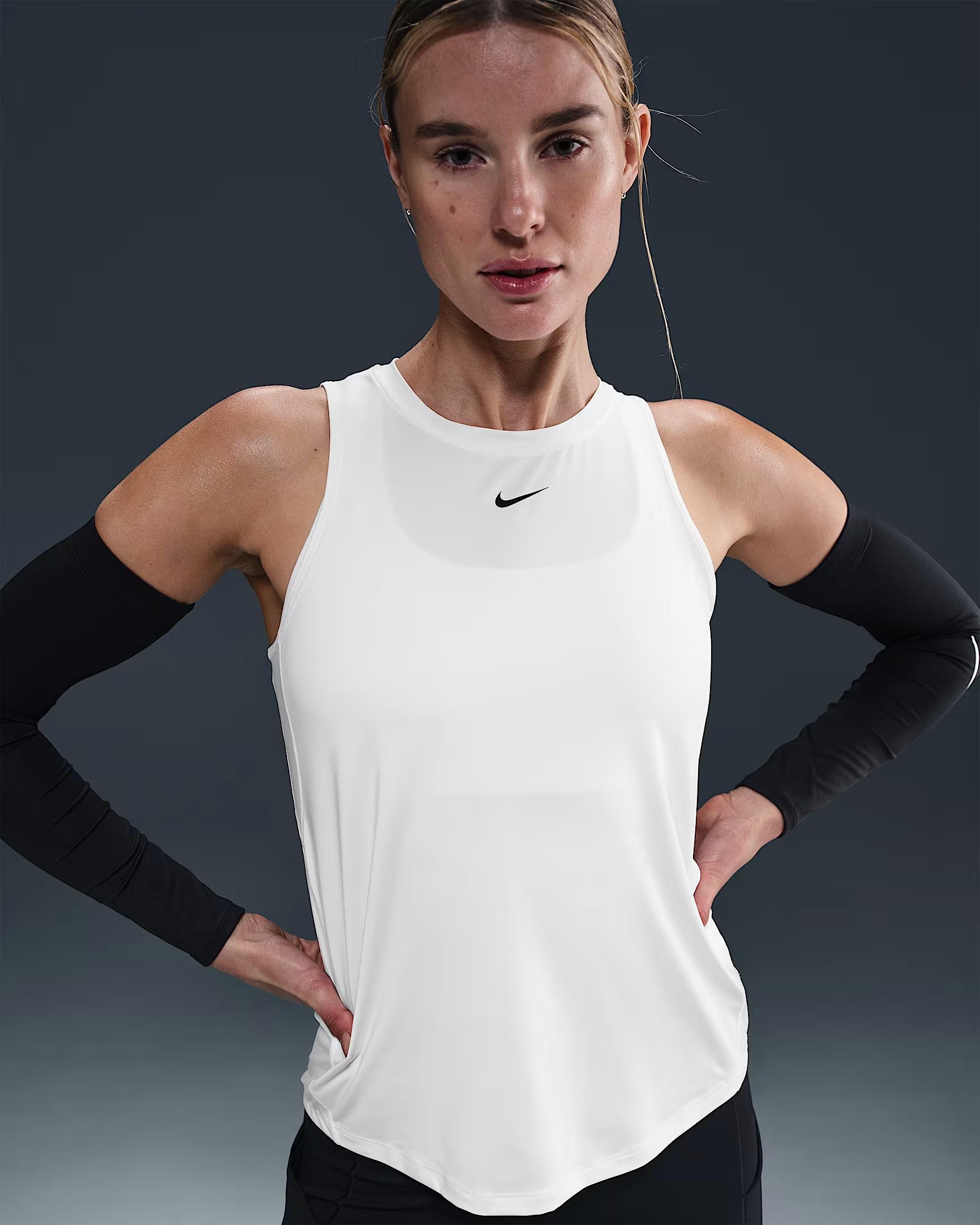 NIKE CANOTTA NK DF TANK - BIANCO - IB9385-100
