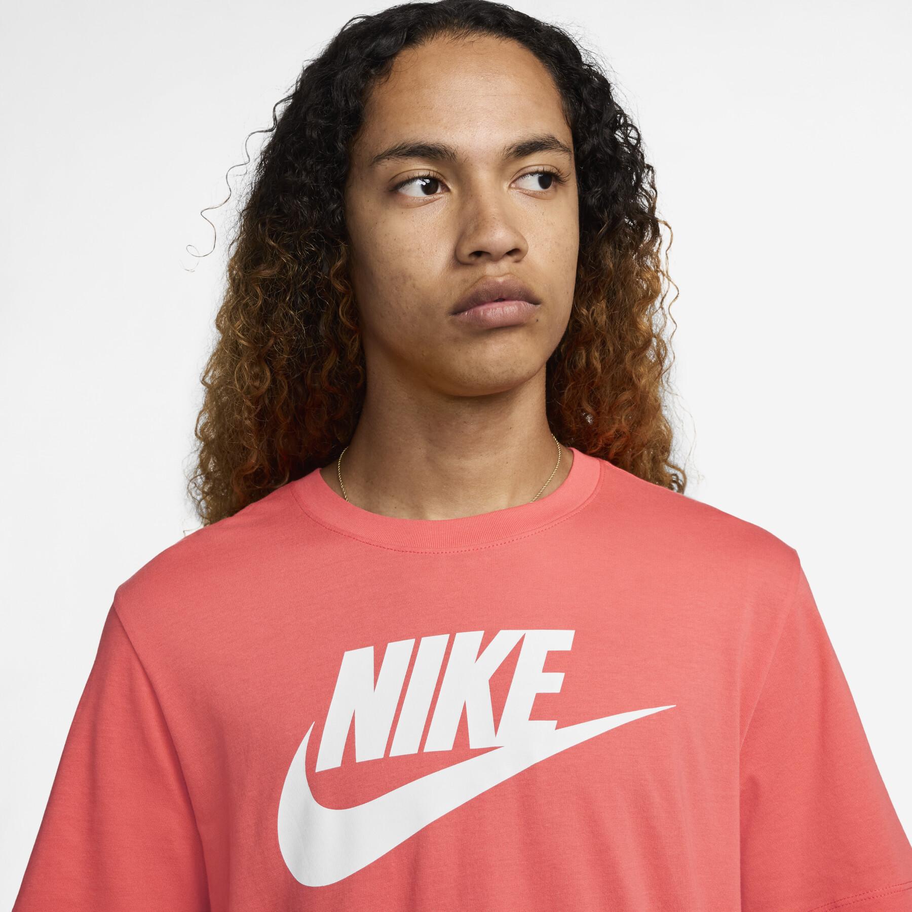 NIKE T-SHIRT ICON FUTURA - CORALLO - AR5004-814