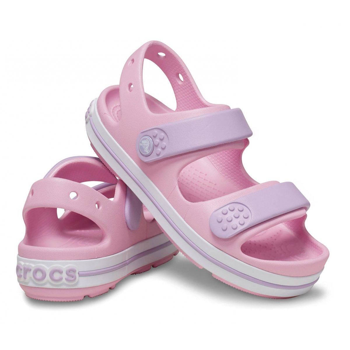 CROCS CRUISER SANDAL - ROSA/LILLA - 209424-BALV