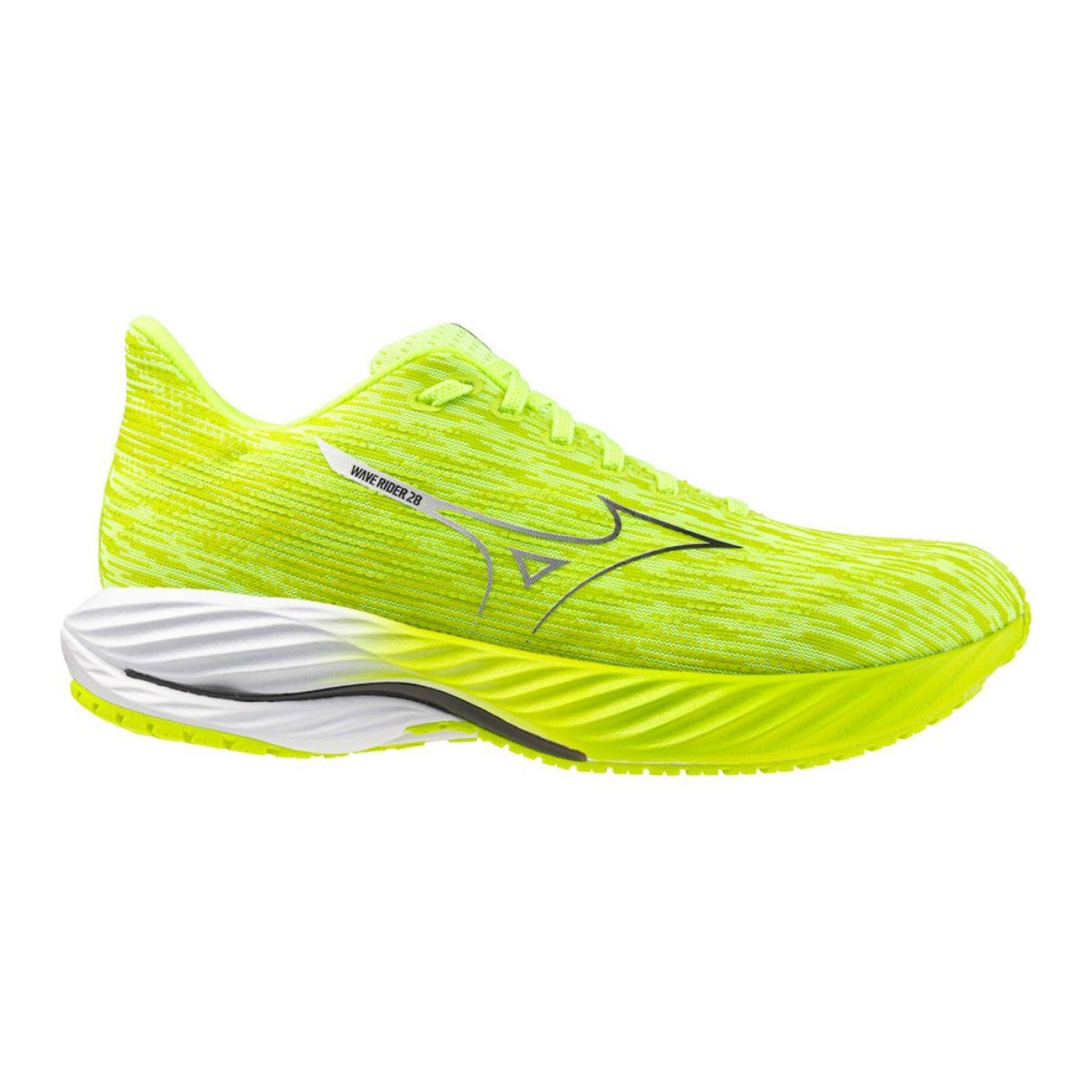 MIZUNO SHOE WAVE RIDER 28 - GIALLO/FLUO - J1GC240309