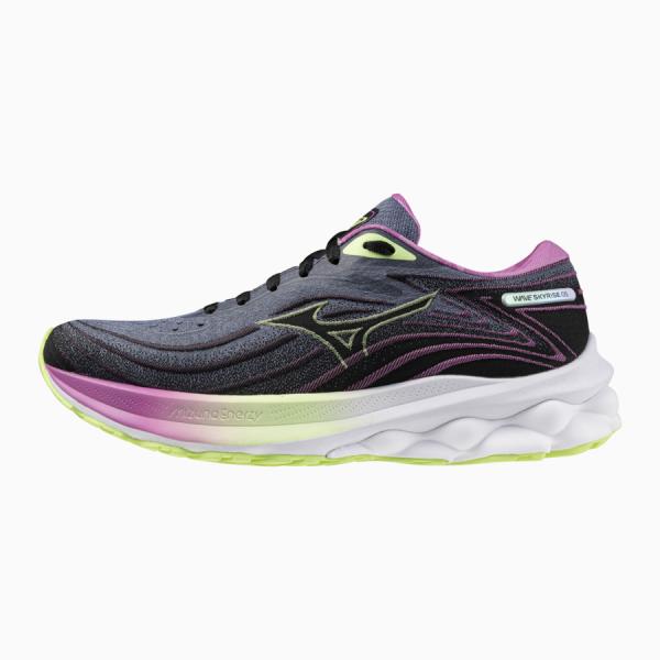 MIZUNO WAVE SKYRISE ROXY WOS -NERO/LILLA - J1GC245802