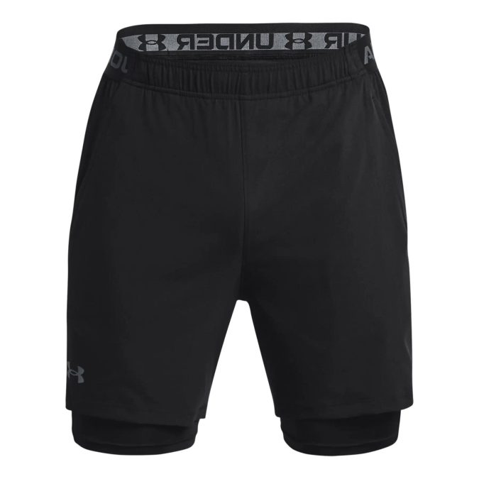 UNDER ARMOUR SHORTS VANISH 2 IN 1 - NERO/GRIGIO - 1373764-002