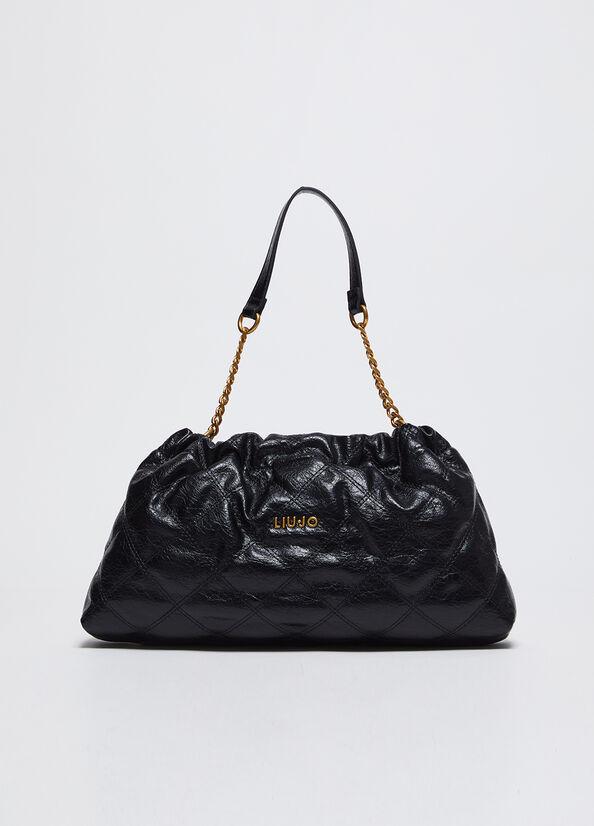 LIU JO BORSA HOBO - NERO - AA5063E0914-22222