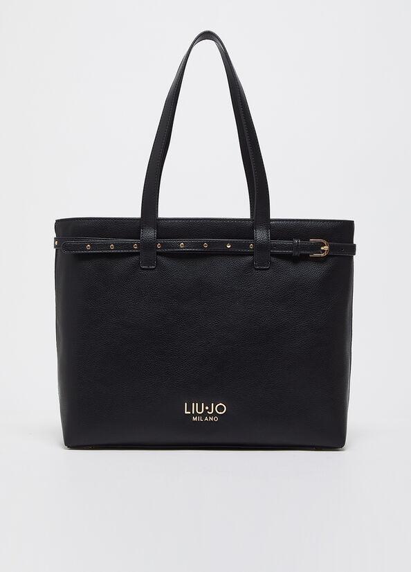 LIU JO BORSA SHOPPING - NERO - AA5135E0033-22222