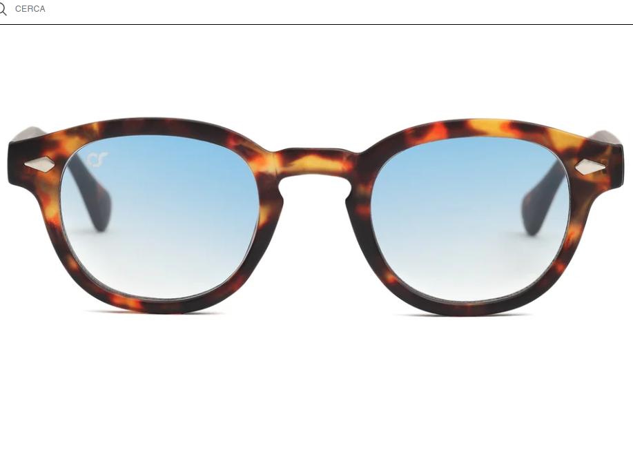 OS SUNGLASSES BERLINO - TARTARUGA BLU - OS107-C02