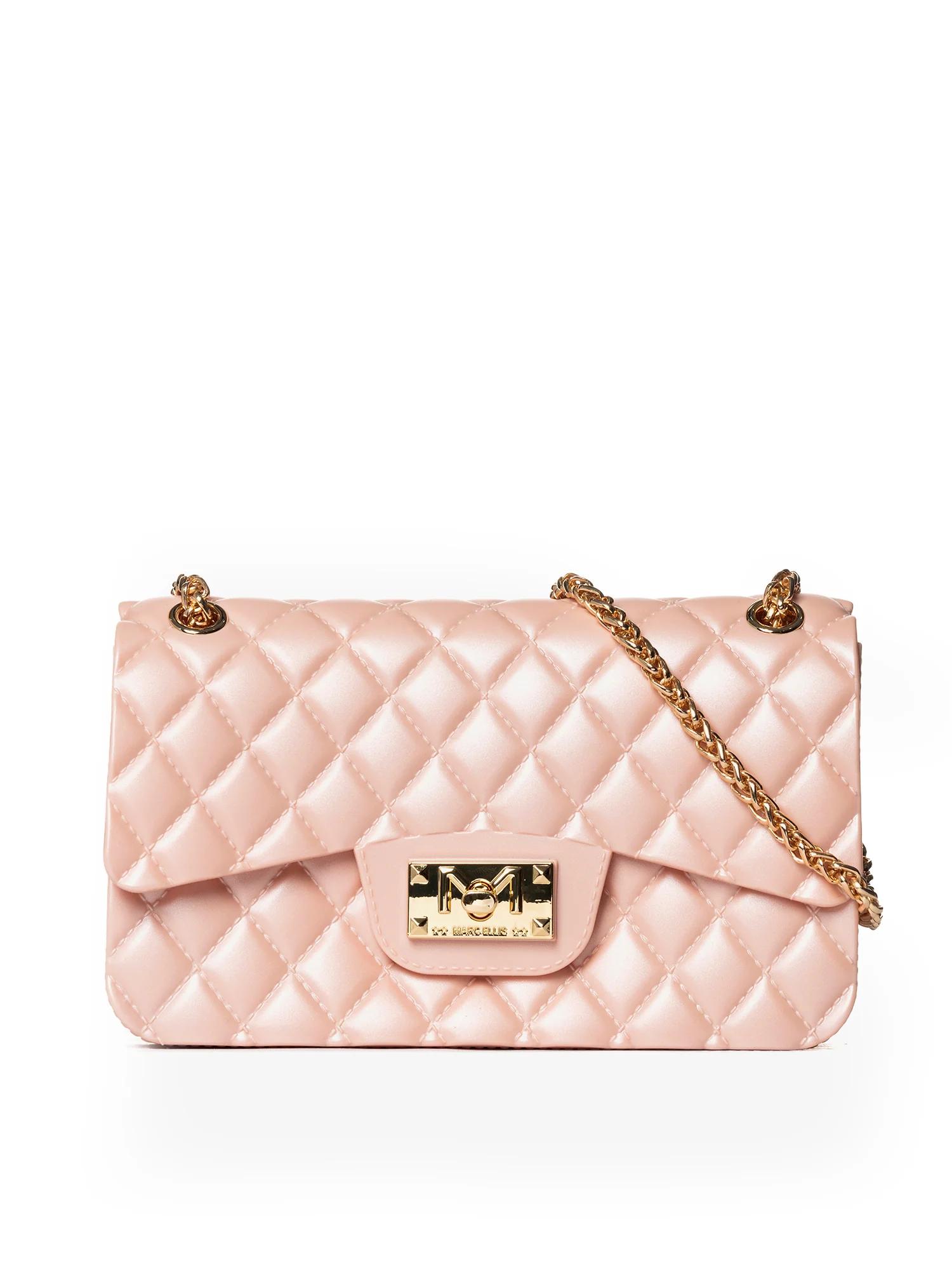 MARC ELLIS BORSA TRACOLLA - ROSA/ORO - FLAT-FALCON-RS