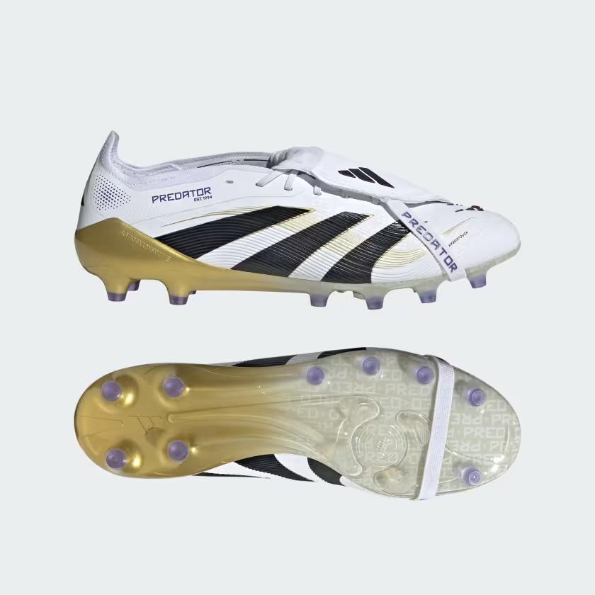 ADIDAS PREDATOR ELITE FT  - BIANCO/ORO -JR4771