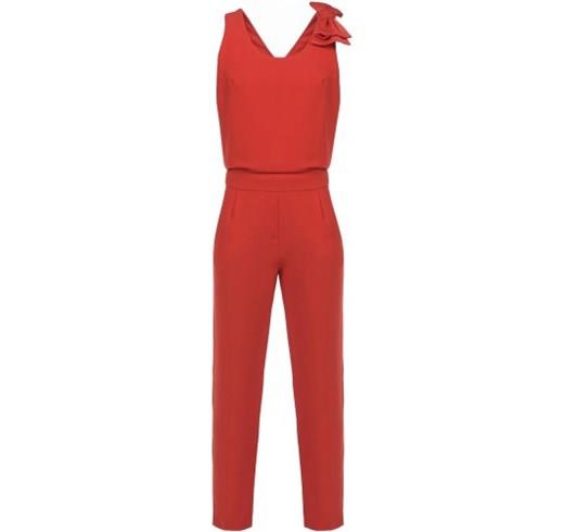 PINKO TUTA CON FIOCCO - ROSSO - 1B12AC-R23