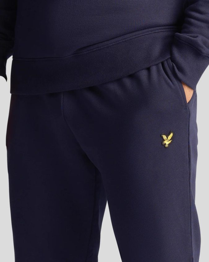 LYLE & SCOTT PANTALONE FELPA - BLU - ML1134V-Z271 - immagine 2