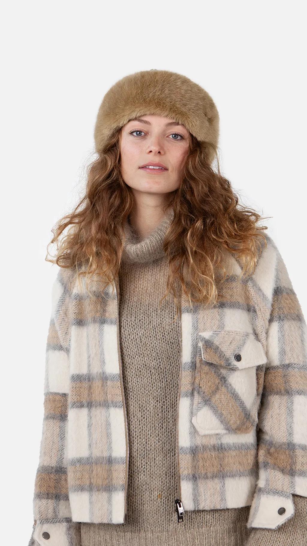 BARTS CAPPELLO FUR CABLE- MARRONE CHIARO - 163024N