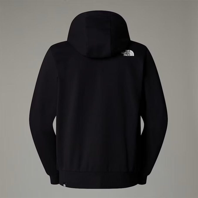 TNF FELPA SIMPLE DOME FULL ZIP - NERO - NF0A89FDJK3 - immagine 2