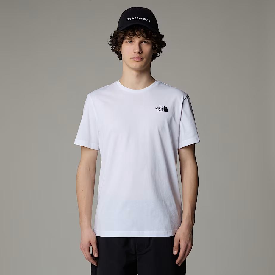 TNF T-SHIRT BOX NSE - BIANCO - NF0A87NPFN4