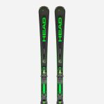 HEAD SCI SUPERSHAPE E.MAGNUM + ATTACCO PROTECTOR PR 12 GW - NERO/VERDE - 313303
