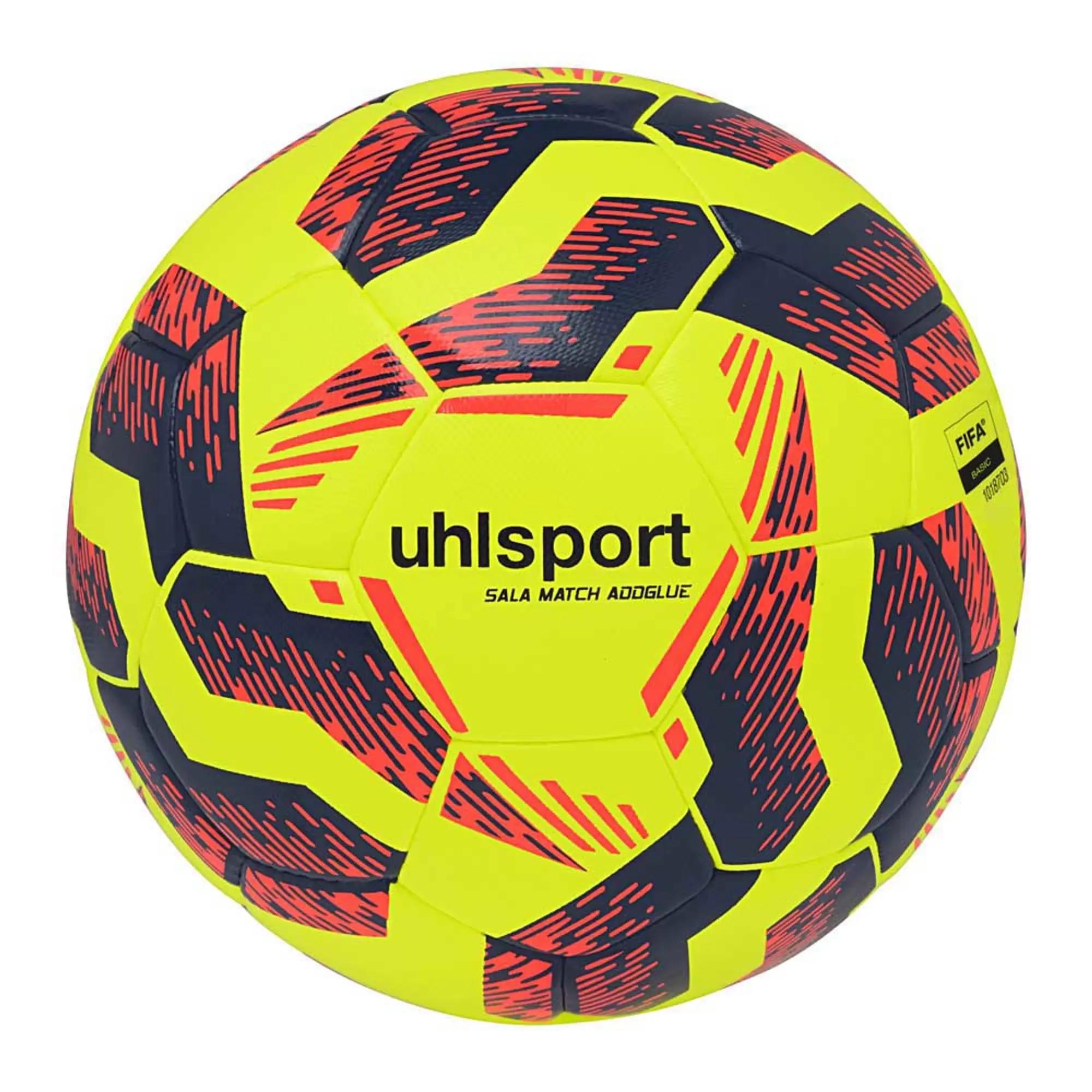 UHLSPORT PALLONE SALA MATCH   - GIALLO/ROSSO  - 100178001