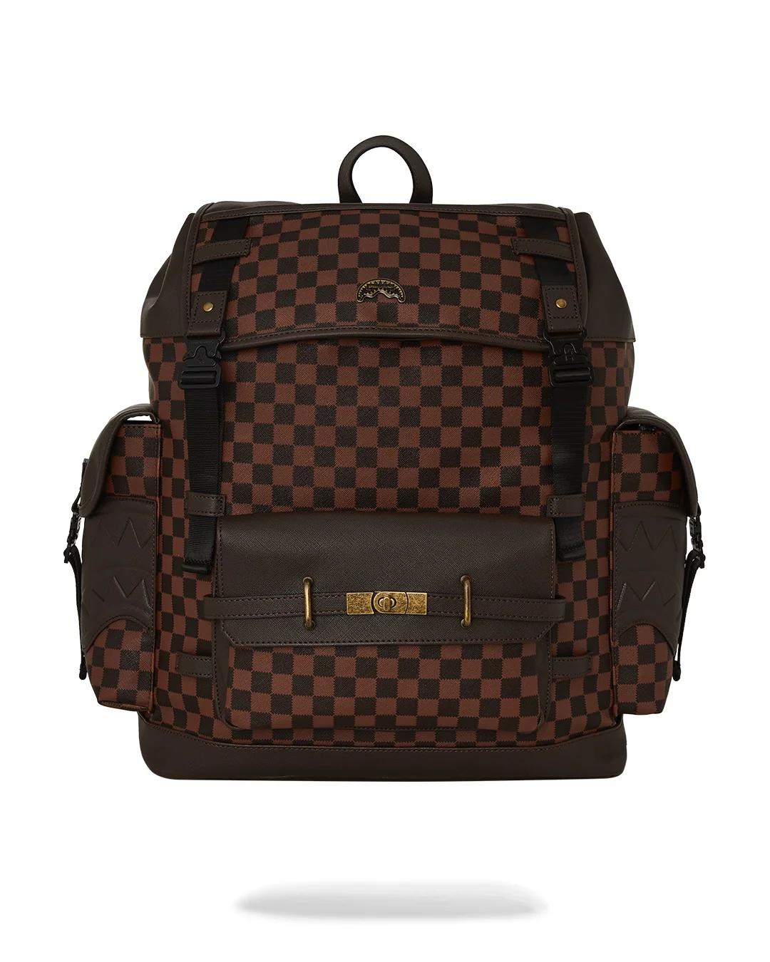 SPRAYGROUND ZAINO MONACO DEUX - MARRONE-  910B7264NSZ