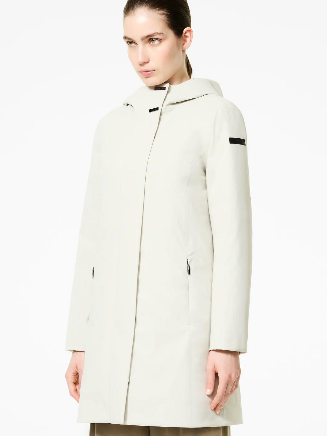 RRD GIACCA MONTECRISTO FLOATING LONG - CREMA - W25511-32