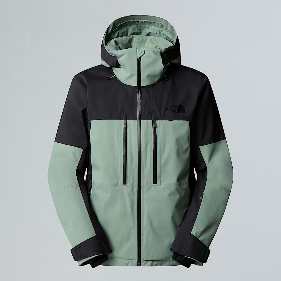 TNF GIACCA SCI CHAKAL  - VERDE/NERO - NF0A87Y6D5N