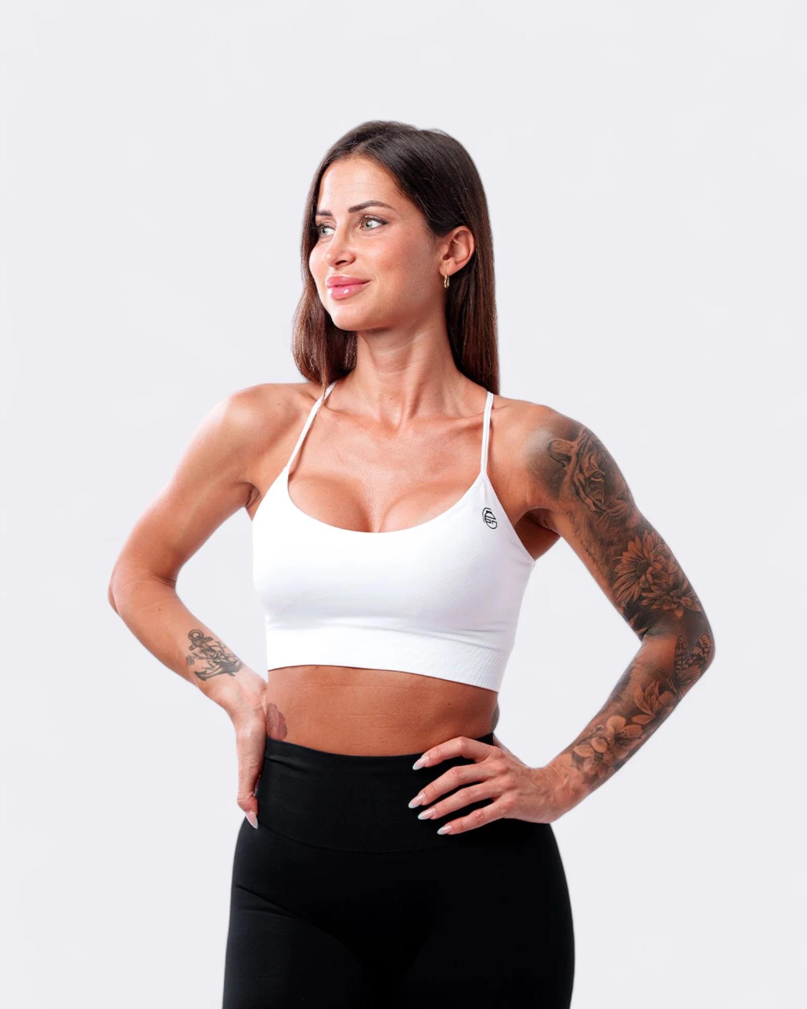 BOMBAFIT TOP HONEY - BIANCO- 103695915258