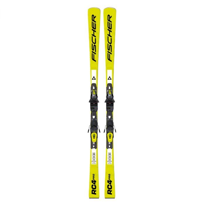 FISCHER SCI XTR RC4 PRO RT + RS 10 PR - GIALLO/NERO - A22525+T40821