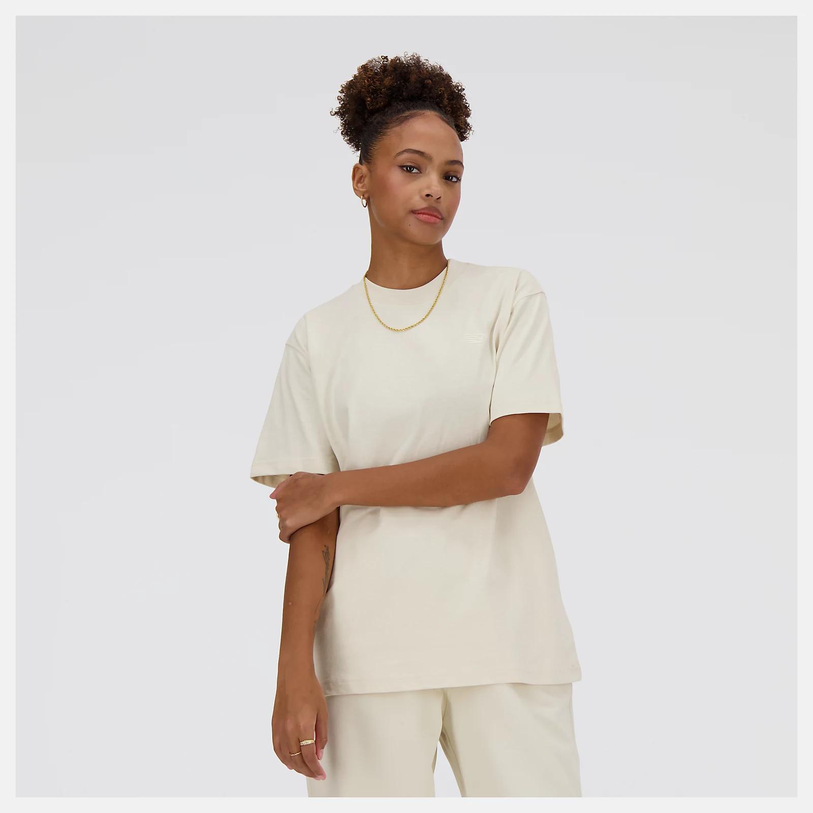 NB T-SHIRT M/M DONNA - BEIGE - WT41501LIN