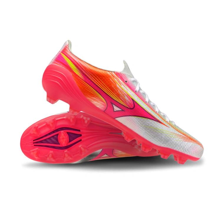 MIZUNO ALPHA MADE IN JAPAN  - BIANCO/FUXIA- P1GA266064