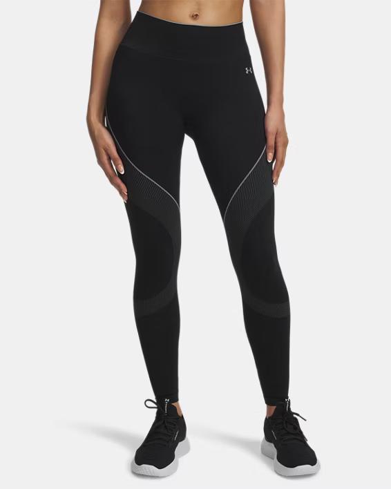 UNDER ARMOUR VANISH LEGGINS  - NERO/GRIGIO - 6000646-001