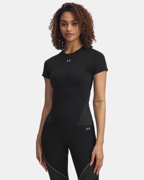 UNDER ARMOUR MAGLIA VANISH SEAMLESS - NERO - 6000642-001