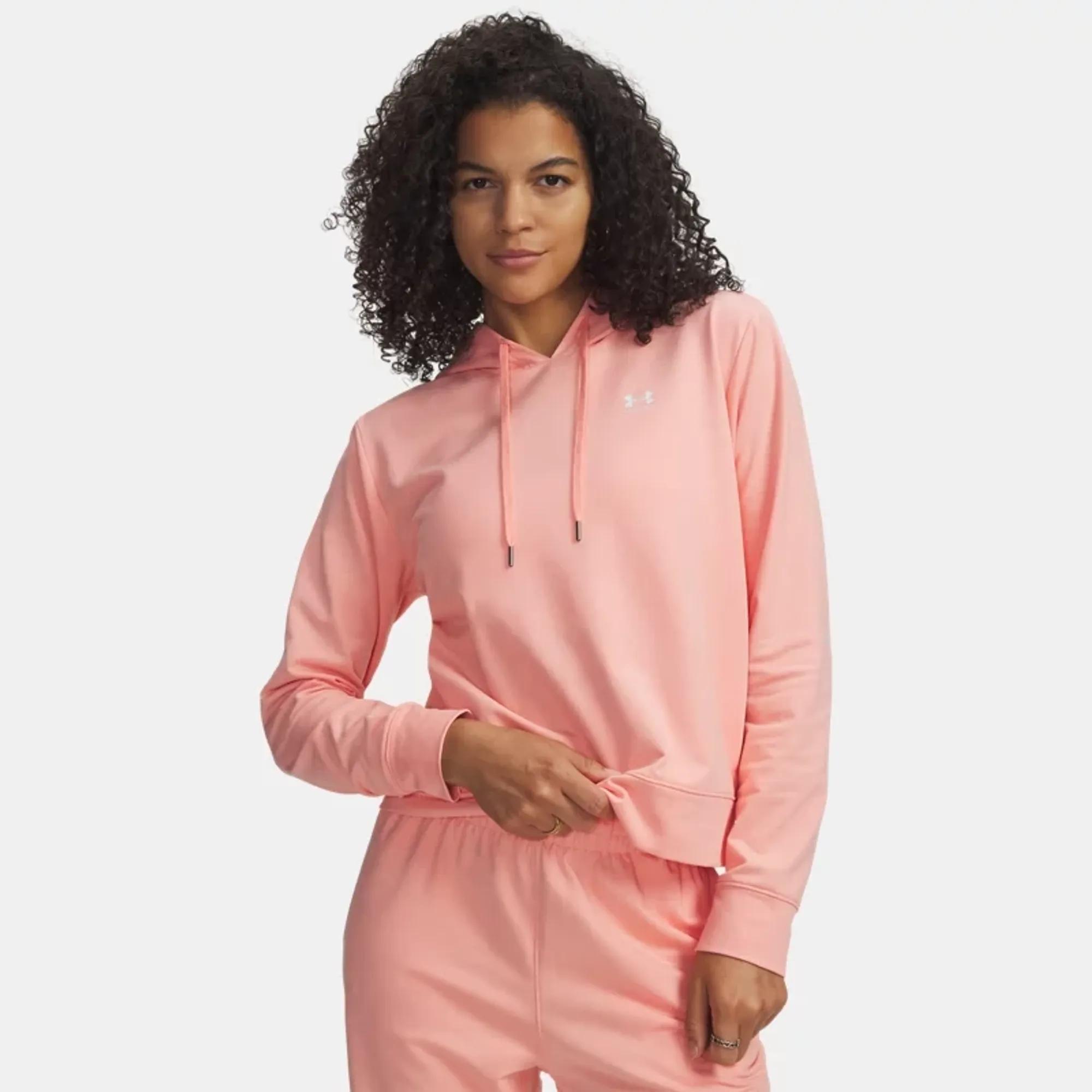 UNDER ARMOUR FELPA TERRY - SALMONE - 6011015-603