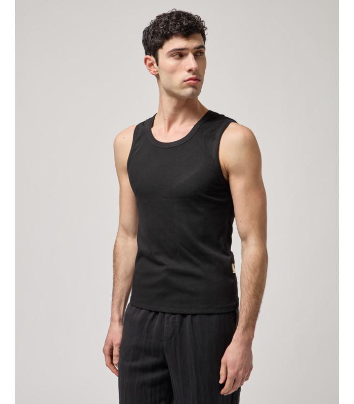 GIANNI LUPO CANOTTA COSTINE - NERO - GL20001Q-S26-NE