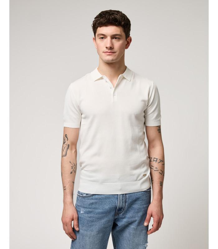 GIANNI LUPO POLO IN MAGLIA - BIANCO - GL511S-S26-BCO