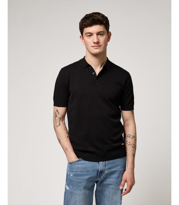 GIANNI LUPO POLO IN MAGLIA - NERO - GL511S-S26-NE