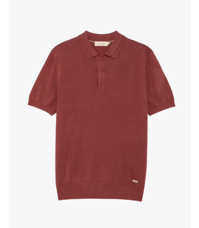 GIANNI LUPO POLO IN MAGLIA - ROSSO INDIA - GL511S-S26-RSS