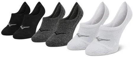 MIZUNO  CALZE - BIANCO/GRIGIO/NERO - J2GX005577