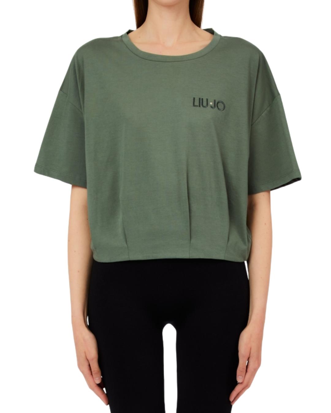 LIU JO T-SHIRT M/C- MILITARE - TA6119JS923-76009